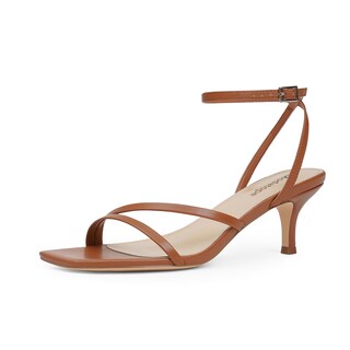 Foto 1 | Foto 1 | Sandalias Modatope Cuadradas Con Punta Abierta Para Gatitos Color Marrón Talla 7.5 - Venta Internacional.