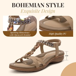 Foto 2 | Foto 2 | Sandalias Planas Littleplum Arch Support Dressy Para Mujer - Venta Internacional.