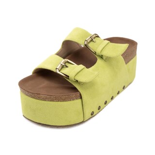 Foto 1 | Foto 1 | Sandalias Con Plataforma Heelchic Para Mujer Cuñas Gruesas Color Verde 9.5 - Venta Internacional.