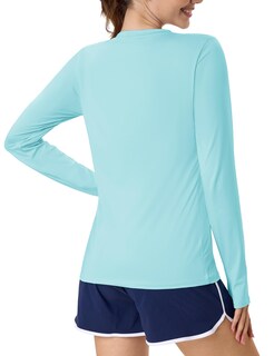 Foto 2 | Foto 2 | Camisa De Manga Larga Magcomsen Con Protección Uv Para Mujer - Venta Internacional.