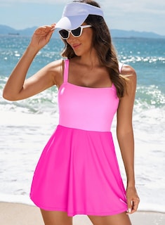 Foto 4 | Foto 4 | Traje De Baño Aleumdr De Una Pieza Para Mujer Tummy Control Rose S - Venta Internacional.