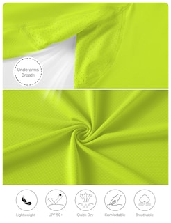 Foto 6 | Foto 6 | Camiseta Luyaa Para Mujer Entrenamiento Pesca Manga Larga Upf50+ Color Verde - Venta Internacional.