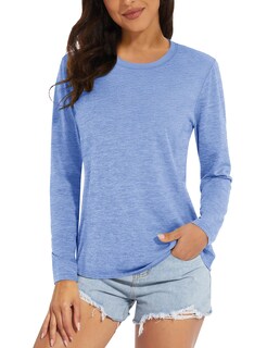 Foto 1 | Foto 1 | Camisa De Manga Larga Magcomsen Para Mujer Con Protección Solar Upf 50+ - Venta Internacional.