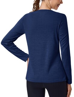 Foto 2 | Foto 2 | Camiseta Magcomsen Spf 50+ De Protección Solar Para Mujer Azul Oscuro S - Venta Internacional.