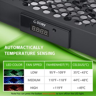 Foto 5 | Foto 5 | Ventilador De Refrigeración G-story Para Xbox Series X Con Pantalla De Temperatura - Venta Internacional.