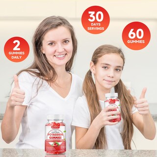 Foto 6 | Foto 6 | Gomitas De Potasio Softbear 1200 Mg Sin Azúcar 60 Unidades - Venta Internacional.