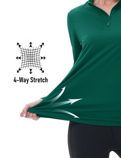 Foto 4 | Foto 4 | Protector Solar Verde Para Mujer Workout Top Magcomsen - Venta Internacional.