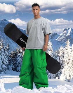 Foto 3 | Foto 3 | Pantalones De Esquí Gsou Snow Superholgados E Impermeables Con Aislamiento - Venta Internacional.