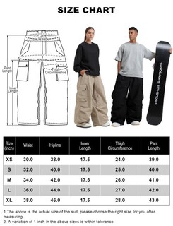 Foto 6 | Foto 6 | Pantalones De Esquí Gsou Snow Superholgados E Impermeables Con Aislamiento - Venta Internacional.