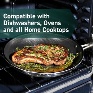 Foto 5 | Foto 5 | Sartén Híbrida Antiadherente Hexclad De 26 Cm Con Tapa Lista Para Inducción - Venta Internacional.