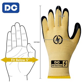 Foto 5 | Foto 5 | Guantes De Electricista Con Aislamiento Dongchu 400 V Resistentes A La Tensión - Venta Internacional.