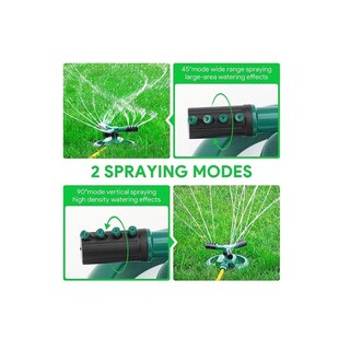 Foto 6 | Foto 6 | Aspersor De Riego Con 3 Brazos Que Giran 360 Grados Para Garden Ho - Venta Internacional.