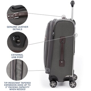 Foto 4 | Foto 4 | Equipaje Travelpro Platinum Elite Softside Carry On De 21 Pulgadas - Venta Internacional.