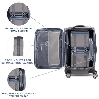 Foto 5 | Foto 5 | Equipaje Travelpro Platinum Elite Softside Carry On De 21 Pulgadas - Venta Internacional.