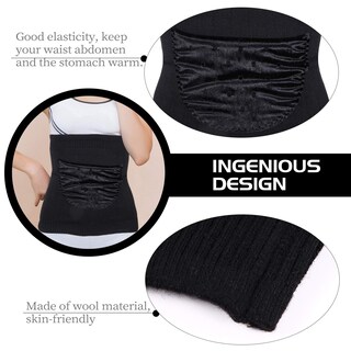 Foto 3 | Foto 3 | Cinturón De Lana Cálida Heallily Para Niños Con Forma De Riñón - Venta Internacional.