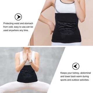 Foto 4 | Foto 4 | Cinturón De Lana Cálida Heallily Para Niños Con Forma De Riñón - Venta Internacional.