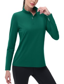 Foto 1 | Foto 1 | Workout Tops Magcomsen Protección Solar Verde Para Mujer - Venta Internacional.
