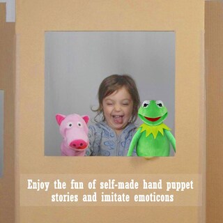 Foto 6 | Foto 6 | Peluche Puppet Kermit Frog The Muppets Show 60 Cm - Venta Internacional.