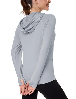 Foto 4 | Foto 4 | Camisas De Sol Magcomsen Para Mujer De Manga Larga Upf 50+ Gris - Venta Internacional.