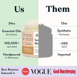 Foto 6 | Foto 6 | Exfoliante Corporal Bare Botanics  Coco Y Vainilla  700 Ml  Vegano - Venta Internacional.