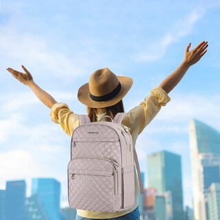 Foto 6 | Foto 6 | Mochila Para Portátil Kroser Para Mujer De 15.6 Pulgadas Con Puerto De Carga Usb - Venta Internacional.
