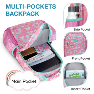 Foto 3 | Foto 3 | Mochila Mommore Rainbow Para Niñas Escolares De 3 A 13 Años Resistente Al Agua - Venta Internacional.