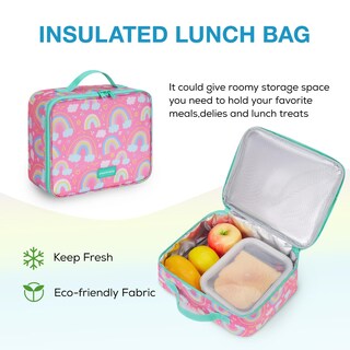 Foto 4 | Foto 4 | Mochila Mommore Rainbow Para Niñas Escolares De 3 A 13 Años Resistente Al Agua - Venta Internacional.