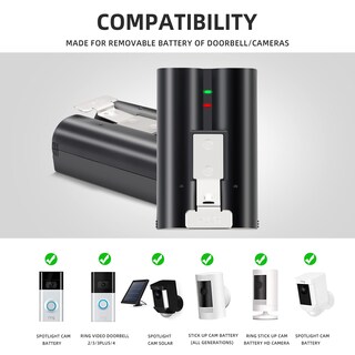 Foto 3 | Foto 3 | Baterías Recargables De Iones De Litio V4 De 6040 Mah Para Anillo - Venta Internacional.