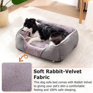 Foto 2 | Foto 2 | Cama Para Mascotas Mixjoy Lavable Suave Y Ortopédica Para Perros Y Gatos - Venta Internacional.