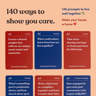 Foto 3 | Foto 3 | Juego De Cartas Los Padres Son Humanos Los Compañeros De Habitación Son Humanos 140 Cartas - Venta Internacional.