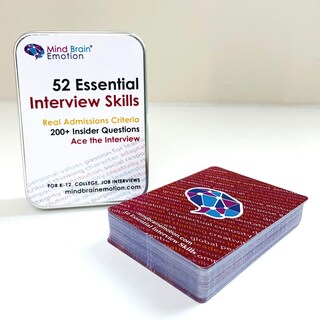 Foto 3 | Foto 3 | Juego De Cartas Con Habilidades De Entrevista Mind Brain Emotion Con Vídeos - Venta Internacional.
