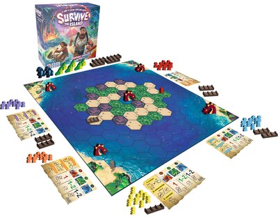 Foto 2 | Foto 2 | Juego De Mesa Survive The Island 2024 Edition Zygomatic Kids 8+ - Venta Internacional.