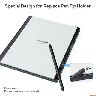 Foto 4 | Foto 4 | Funda Cobak Para Tableta De Papel Remarkable 2 Con Soporte Para Bolígrafos Color Negro - Venta Internacional.