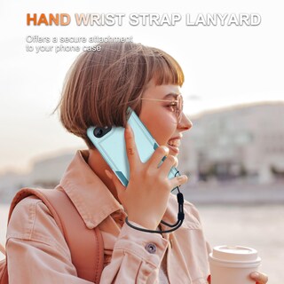 Foto 4 | Foto 4 | Funda Rmocr Para Iphone 16e Con Protector De Pantalla Color Verde Menta - Venta Internacional.