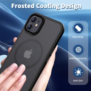 Foto 2 | Foto 2 | Funda Magnética Cacoe Para Iphone 12/12 Pro De 6.1 Pulgadas Negra - Venta Internacional.