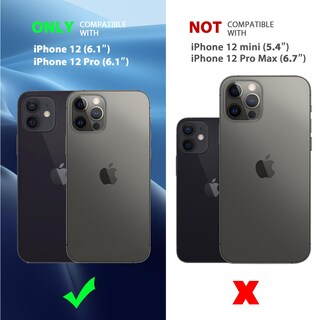 Foto 3 | Foto 3 | Funda Magnética Cacoe Para Iphone 12/12 Pro De 6.1 Pulgadas Negra - Venta Internacional.