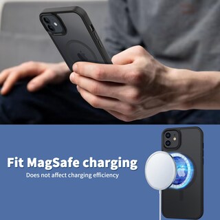 Foto 6 | Foto 6 | Funda Magnética Cacoe Para Iphone 12/12 Pro De 6.1 Pulgadas Negra - Venta Internacional.