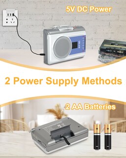 Foto 6 | Foto 6 | Reproductor De Casetes Walkman Jazmm Con Radio Am Fm - Venta Internacional.