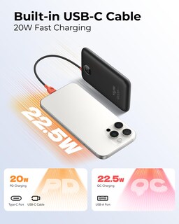 Foto 3 | Foto 3 | Cargador Portátil Viyisi De 10000 Mah Con Cable Usb-c Y Pantalla Led - Venta Internacional.