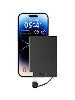 Foto 6 | Foto 6 | Cargador Portátil Tntor Thin De 3500 Mah Con Cable Lightning - Venta Internacional.