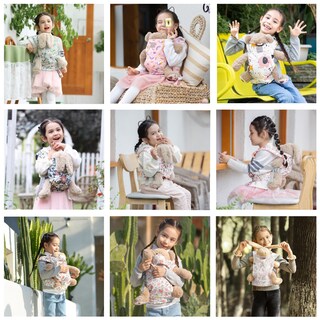 Foto 7 | Foto 7 | Porta Muñecas Gagaku Camellia Green Para Niños Con Correas Ajustables - Venta Internacional.