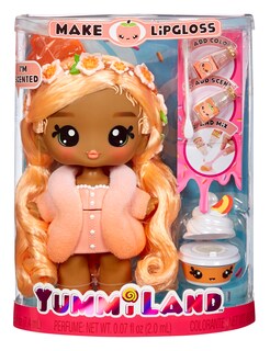 Foto 1 | Foto 1 | Muñeca Yummiland Grande Piper Peach Con Brillo De Labios Para Mascotas De 4 Años O Más - Venta Internacional.