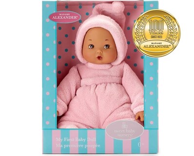 Foto 7 | Foto 7 | Muñeca Madame Alexander My First Powder Pink De 12 Pulgadas Con Piel Mediana - Venta Internacional.