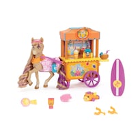 Carrito De Surf Y Aperitivos Bailey's De Playset Wild Manes Horse Toys - Venta Internacional.