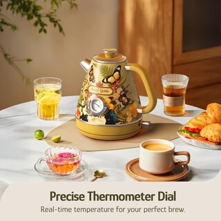 Foto 4 | Foto 4 | Hervidor Eléctrico Hazel Quinn Retro 1.7l 1200w De Acero Inoxidable - Venta Internacional.