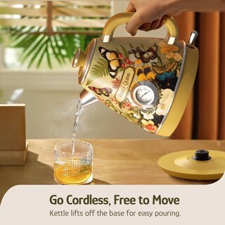 Foto 5 | Foto 5 | Hervidor Eléctrico Hazel Quinn Retro 1.7l 1200w De Acero Inoxidable - Venta Internacional.