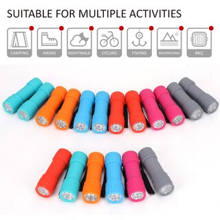 Foto 6 | Foto 6 | Paquete De 18 Linternas Fastpro 9 Led Con Baterías Incluidas - Venta Internacional.