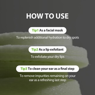 Foto 6 | Foto 6 | Almohadilla Para Pelar Poros Sungboon Editor Green Tomato 60 Hojas - Venta Internacional.