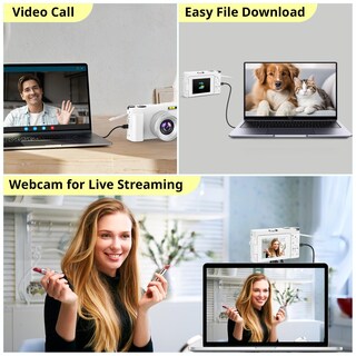 Foto 6 | Foto 6 | Cámara Digital Duluvulu 4k De 48 Mp Con Enfoque Automático Y Zoom De 16x - Venta Internacional.