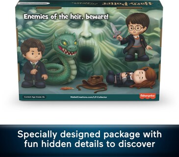 Foto 4 | Foto 4 | Set De Figuras Little People Collector Harry Potter Chamber Of Secrets - Venta Internacional.